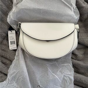 French Collection Cross Bag White